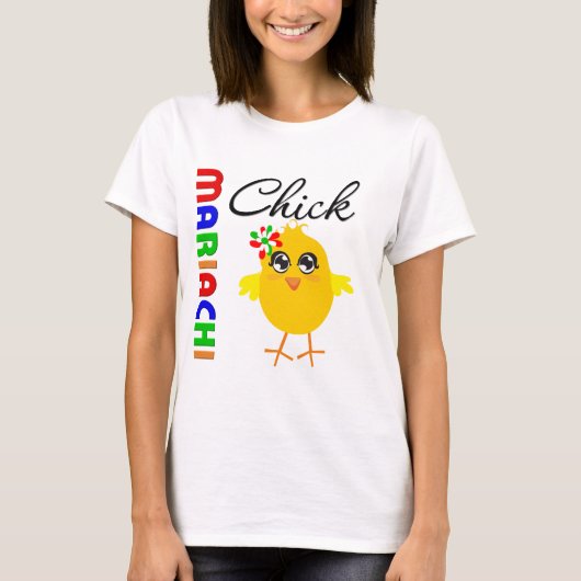 Mariachi Chick T-shirt (Voorkant)