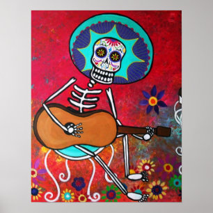 MARIACHI DAY OF THE DEAD POSTER