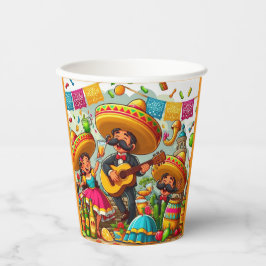 Mariachi Fiesta Papieren Bekers