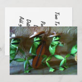 MARIACHI GONE WILD INVITATION KAART (Voorkant / Achterkant)