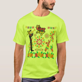 Mariachi magic nights pale green t-shirt