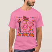 Mariachi magic nights pink t-shirt (Voorkant)