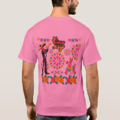 Mariachi magic nights pink t-shirt (Achterkant)
