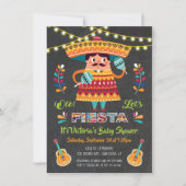 Mariachi Mexcian Fiesta Baby shower invitation (Devant)