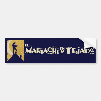 Mariachi op de weg bumpersticker