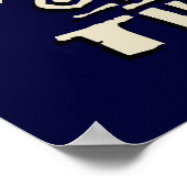 Mariachi op de weg poster (Hoek)