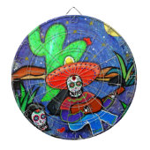 MARIACHI SIESTA DAY OF THE DOAD DARTBORD (Voorkant)