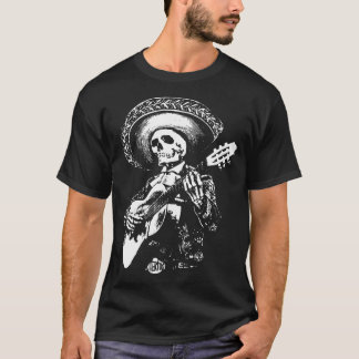 Mariachi skull t-shirt