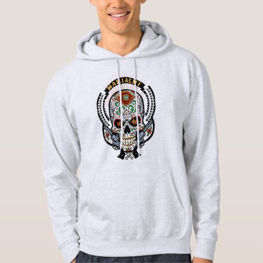 Mariachi Sugar Sweat - shirt à capuche crâne (Devant)