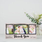 Mariage 3 Photo Image Merci Arbre de bouleau Rusti (Debout devant)