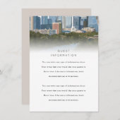 Mariage à Austin Texas encart (Devant / Derrière)