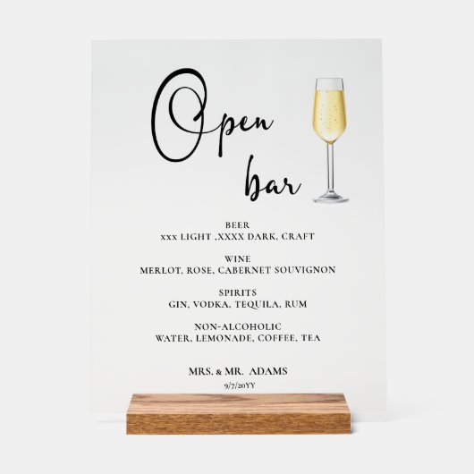 Mariage à barre ouverte (Recto)