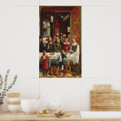 Mariage à Cana - Poster des Beaux-Arts des Rois Ca (Cuisine)