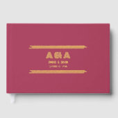 Mariage à huile rose et or (Recto)