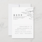 Mariage à la main des Fleurs sauvages RSVP (Devant)