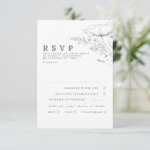 Mariage à la main des Fleurs sauvages RSVP (Debout devant)