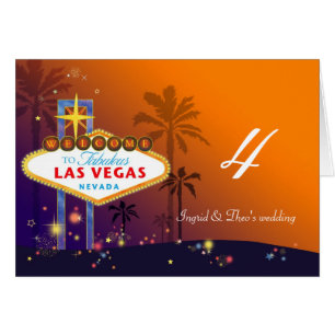 Mariage à Las Vegas Nevada Numéro de tableau