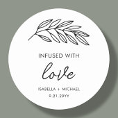 Mariage à l'huile d'olive préférez les Étiquettes