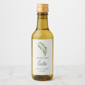 Mariage à l'huile d'olive préférez les Étiquettes (Devant)