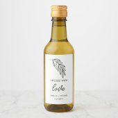 Mariage à l'huile d'olive préférez les Étiquettes (Devant)