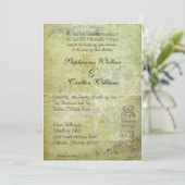 Mariage à Pise Invitation (Debout devant)