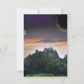 Mariage à thème de l'espace RSVP (Dos)
