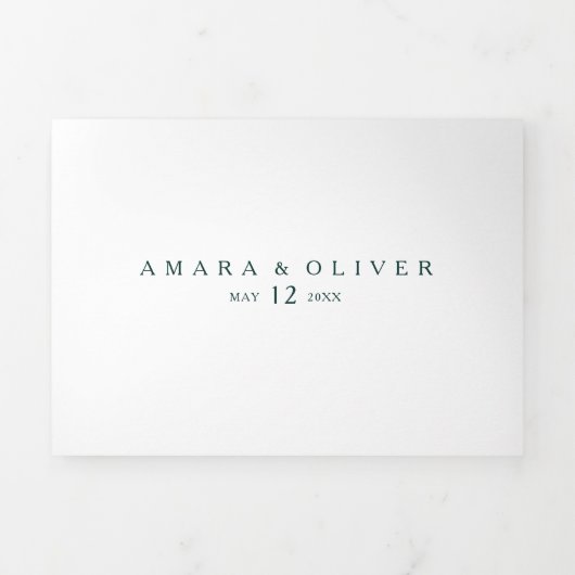 Mariage Abstrait coloré tout en un triple (Page de couverture)