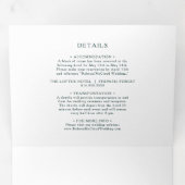 Mariage Abstrait coloré tout en un triple (Intérieur en premier)