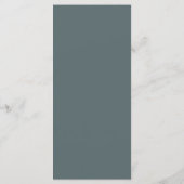 Mariage Abstrait moderne | Menu (Dos)