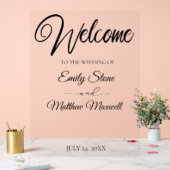 Mariage acrylique transparent simple (Mariage)