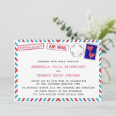 Mariage Aérien En Italie Invitations (Debout devant)
