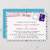 Mariage Aérien En Italie Invitations (Devant / Derrière)