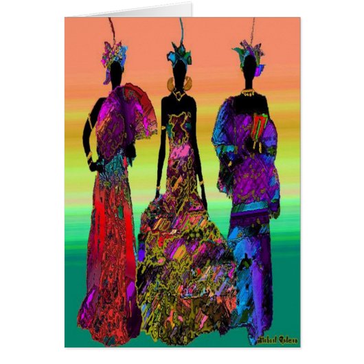 Mariage africain (Devant)