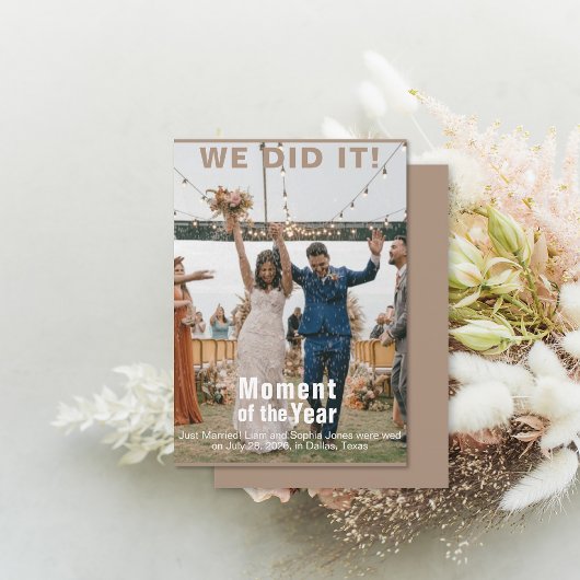 Mariage Ajouter Photo Fun Magazine Carte de couver