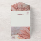 Mariage All N One Invitation Plutôt en rose (Dehors)