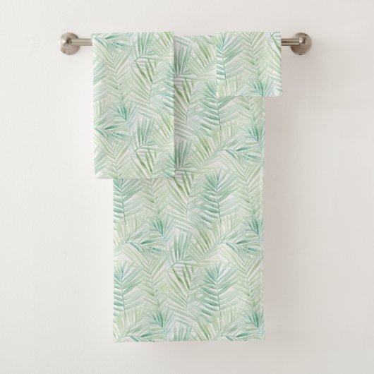 Mariage Aloha Feuilles Tropicales Vertes (En situation)