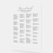 Mariage alphabétique élégant (Angle)
