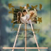 Mariage Anniversaire ajouter nom année image or ét (Neutre)