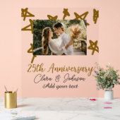 Mariage Anniversaire ajouter nom année image or ét (Mariage)