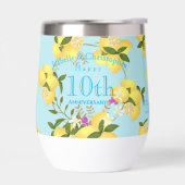 Mariage Anniversaire Blue Lemon Squeeze (Gauche)