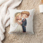 Mariage Anniversaire Coussin (Couverture)