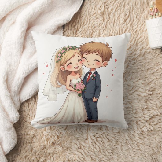 Mariage Anniversaire Coussin (Couverture)
