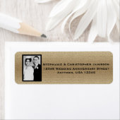 Mariage Anniversaire Nom de la photo et Étiquette  (En situation)