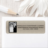 Mariage Anniversaire Nom de la photo et Étiquette  (En situation)