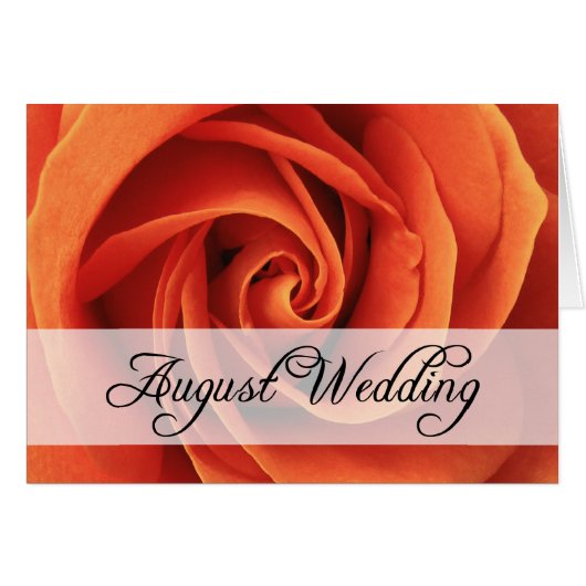 Mariage août : rose de la saison : (Devant horizontal)