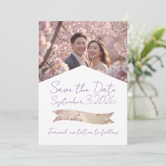 Mariage Appartement Enregistrer La Carte Date (Debout devant)