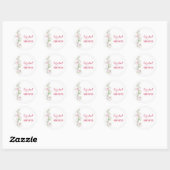 Mariage Apple Blossom Thème Autocollants Correspon (Feuille)