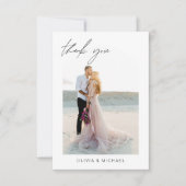 Mariage Arc Merci photo minimaliste romantique (Devant)