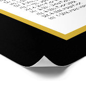 Mariage Art déco d'or noir Graphique 150 (Coin)