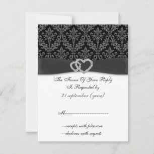mariage au charbon de damé diamante RSVP